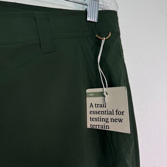 REI Trail Made Pants Mens 34 x 32 Hiking Trail Pant Outdoor UPF 50 NEW Green - Picture 5 of 14